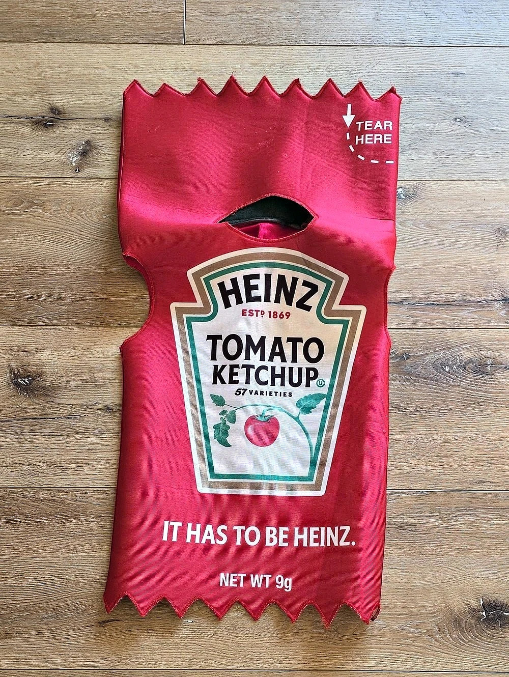 Heinz Tomato Ketchup Halloween Costume Red One-Piece Costume Kids